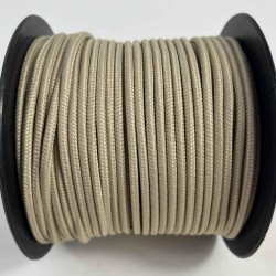 3 Mm Premium Paracord İp 10 Metre Bej &ndash; Makrome Bileklik Anahtarlık ve Telefon Askı İpi-PARACORD3MM-8
