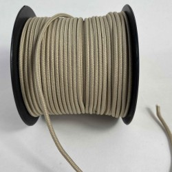 3 Mm Premium Paracord İp 10 Metre Bej &ndash; Makrome Bileklik Anahtarlık ve Telefon Askı İpi-PARACORD3MM-8
