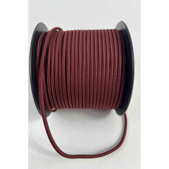 3 Mm Premium Paracord İp 10 Metre Bordo &ndash; Makrome Bileklik Anahtarlık ve Telefon Askı İpi-PARACORD3MM-9