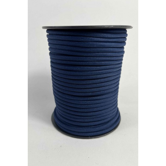 5 Mm Premium Paracord İp 10 Metre Lacivert &ndash; Kamp Bileklik Tasma ve Outdoor &Ouml;rg&uuml; İpi-PARACORD5MM-15