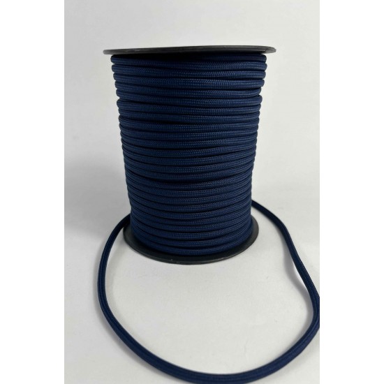 5 Mm Premium Paracord İp 10 Metre Lacivert &ndash; Kamp Bileklik Tasma ve Outdoor &Ouml;rg&uuml; İpi-PARACORD5MM-15
