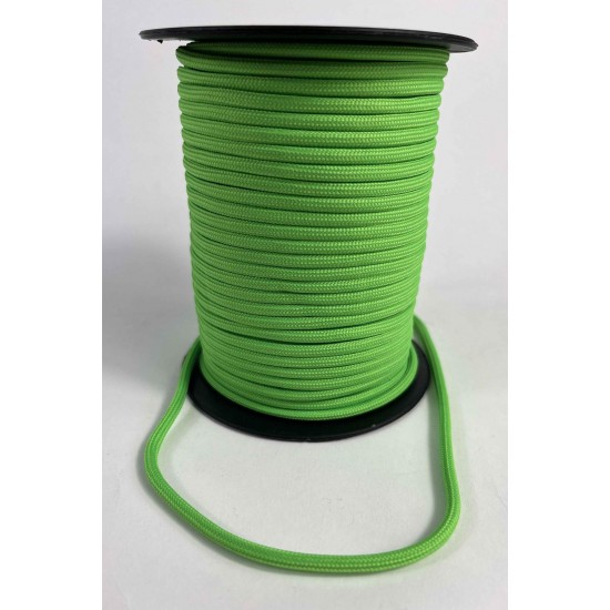5 Mm Premium Paracord İp 10 Metre A&ccedil;ık Yeşil &ndash; Kamp Bileklik Tasma ve Outdoor &Ouml;rg&uuml; İpi-PARACORD5MM-3