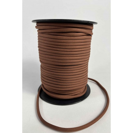 5 Mm Premium Paracord İp 10 Metre Bakır Rengi &ndash; Kamp Bileklik Tasma ve Outdoor &Ouml;rg&uuml; İpi-PARACORD5MM-4