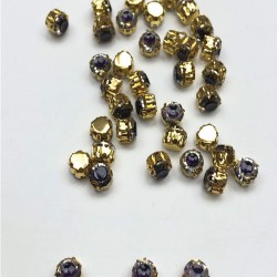 Mor Kasalı Plastik Dikme Taş-PDT-15