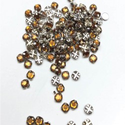 Açık Kahve Küçük Kasalı Dikme Taş-PDT-25