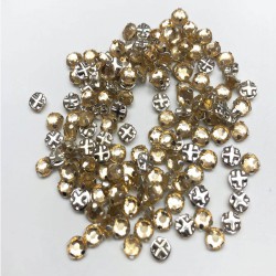 Bal Rengi Küçük Kasalı Dikme Taş-PDT-27