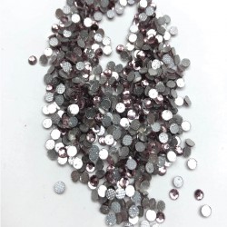 Lila Ütüyle Yapışan Cam Taş Boncuk-PDT-34