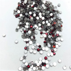 Bordo Ütüyle Yapışan Cam Taş Boncuk-PDT-35