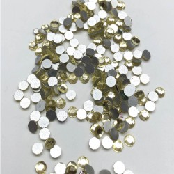 Açık Sarı Yapıştırma Cam Taş Boncuk-PDT-42