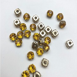 Hardal Sarı Kasalı Plastik Dikme Taş-PDT-5