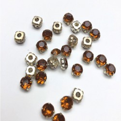 Kahve Kasalı Plastik Dikme Taş-PDT-6