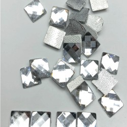 Şeffaf Plastik Yapıştırma Taş Boncuk-PDT-65