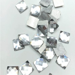 Şeffaf Plastik Yapıştırma Taş Boncuk-PDT-65