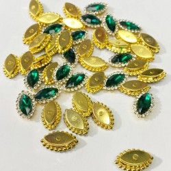 Yeşil Gold Kasalı Mekik Dikme Taş -PDT-72