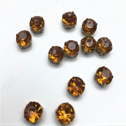 Açık Kahve Kasalı Plastik Dikme Taş-PDT-8