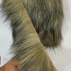 Kapiçino Yapay Peluş Şerit Suni Kürk-PELUS-3