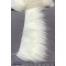 Beyaz Yapay Peluş Şerit Suni Kürk-PELUS-5