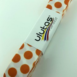 Turuncu Büyük Puantiyeli Grogren Kurdele-PGK-110