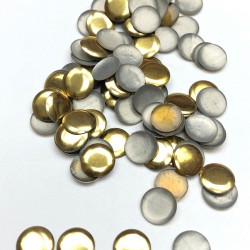 Gold Renk Ütüyle Yapışan Yuvarlak Metal-PLB-1005