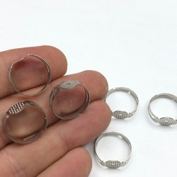 Gümüş Renk Yüzük Aparatı-PLB-1006