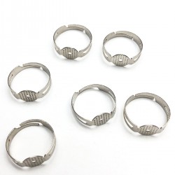 Gümüş Rengi Yüzük Aparatı-PLB-1007