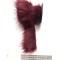 Bordo Yapay Kürk Biyeli Şerit 8 cm-PPS-1012