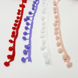 Renkli Şerit Ponpon 1,5cm-PPS-1022 Renkli Şerit Ponpon 1,5cm-PPS-1022