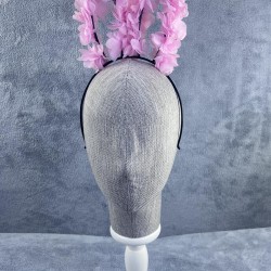 Pembe Lazer Güllü Tavşan Kulaklı Taç Yılbaşı Kız Çocuk Tacı Tavşan Tacı Parti Organizasyon Tacı-PPTAC-1000