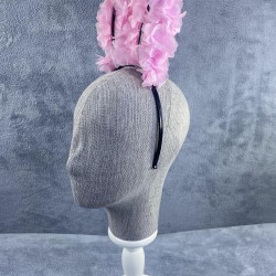 Pembe Lazer Güllü Tavşan Kulaklı Taç Yılbaşı Kız Çocuk Tacı Tavşan Tacı Parti Organizasyon Tacı-PPTAC-1000