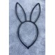 Boş İşlenmemiş Tavşan Kulaklı Taç Yılbaşı Tacı Kız Çocuk Tacı Parti Organizasyon Tacı 1 Adet-PPTAC-1003