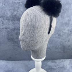 Siyah Tüllü Ponponlu Kız Çocuk Tacı Organizasyon Tacı -PPTAC-1020