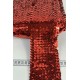Kırmızı Glitterexa Komple Pullu Likralı Şerit 9 Cm &ndash; Esnek Payetli Sahne ve Kost&uuml;m Şeridi 1 Metre-PULLULIKRALI-2