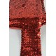Kırmızı Glitterexa Komple Pullu Likralı Şerit 9 Cm &ndash; Esnek Payetli Sahne ve Kost&uuml;m Şeridi 1 Metre-PULLULIKRALI-2