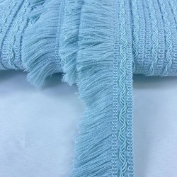 Su Yeşili Çizgili Yüksek Kalite Pamuk Saçak Şerit Püskül-PUSKUL-1039 Su Yeşili Çizgili Yüksek Kalite Pamuk Saçak Şerit Püskül-PUSKUL-1039