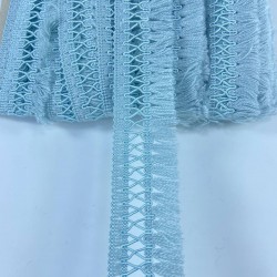 Su Yeşili Çapraz Desenli Yüksek Kalite Saçak Şerit Püskül-PUSKUL-1052 Su Yeşili Çapraz Desenli Yüksek Kalite Saçak Şerit Püskül-PUSKUL-1052