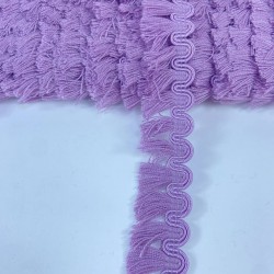 Lila Su Yolu Desenli İnce Saçak Şerit Püskül-PUSKUL-1061 Lila Su Yolu Desenli İnce Saçak Şerit Püskül-PUSKUL-1061