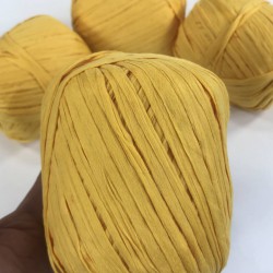 Koyu Sarı Yumuşak Rafya İp Yıkanmış Rafya 50 Gr 1 Top-RAF-1003 Koyu Sarı Yumuşak Rafya İp Yıkanmış Rafya 50 Gr 1 Top-RAF-1003