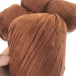 Kiremit Yumuşak Rafya İp Yıkanmış Rafya 50 Gr 1 Top-RAF-1009