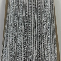 G&uuml;m&uuml;ş Reflecta Hologramlı Dekoratif Şerit &ndash; Simli Parlak S&uuml;sleme Şeridi 1 Metre-REFLECTA-2