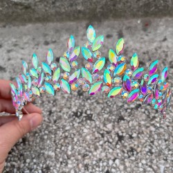 Regina Janjanlı Gelin Kına Tacı Özel Gün Aksesuar Kadın Taç Saç Aksesuarı-REGINA-1 Regina Janjanlı Gelin Kına Tacı Özel Gün Aksesuar Kadın Taç Saç Aksesuarı-REGINA-1