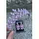Regina Pembe Gelin Kına Tacı Özel Gün Aksesuar Kadın Taç Ve Üç Mekik Küpe Takımı-REGINA-37 Regina Pembe Gelin Kına Tacı Özel Gün Aksesuar Kadın Taç Ve Üç Mekik Küpe Takımı-REGINA-37