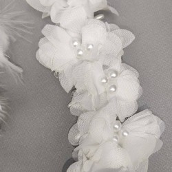 Kristal Boncuklu Saç Aksesuarı-SAK-1062