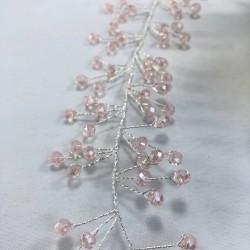 Pudra Kritalli Saç Ve Türban Aksesuarı-SAK-2