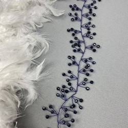 Lacivert Sia Model Saç Aksesuarı-SAK-23