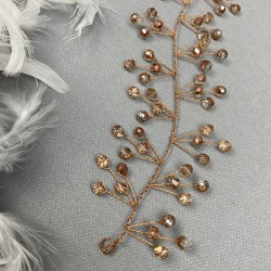 Rose Rengi Sia Model Saç Aksesuarı-SAK-31