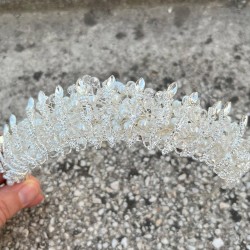 Salome Krem İncili Gelin Kına Tacı Yüksek Kalite Özel Gün Aksesuar Kadın Taç Saç Aksesuarı-SALOME-5 Salome Krem İncili Gelin Kına Tacı Yüksek Kalite Özel Gün Aksesuar Kadın Taç Saç Aksesuarı-SALOME-5