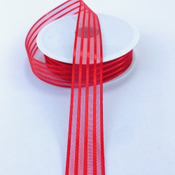 Kırmızı Şifon Kurdele-SFK-1002 Kırmızı Şifon Kurdele-SFK-1002