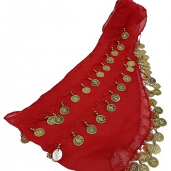 Kırmızı Şakira Kemeri-SHK-101