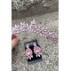 Silvana Pembe Gelin Kına Tacı Özel Gün Aksesuar Kadın Taç Ve Üç Mekik Küpe Takımı-SILVANA-13 Silvana Pembe Gelin Kına Tacı Özel Gün Aksesuar Kadın Taç Ve Üç Mekik Küpe Takımı-SILVANA-13