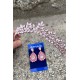 Silvana Pembe Gelin Kına Tacı Özel Gün Aksesuar Kadın Taç Ve Damla Mekik Küpe Takımı-SILVANA-14 Silvana Pembe Gelin Kına Tacı Özel Gün Aksesuar Kadın Taç Ve Damla Mekik Küpe Takımı-SILVANA-14